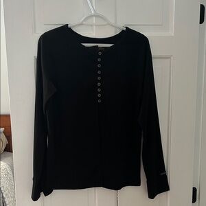 Harley-Davidson Women's Black Button-Up Blouse